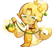 Golden Osmanthus Cookie