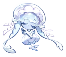 Frilled Jellyfish Cookie